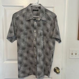 Kenneth Cole New York Short Sleeved Button Down Shirt